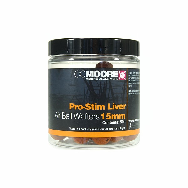 CCMoore Pro-Stim Liver Air Ball Wafterstamaño 15mm - MPN: 90603 - EAN: 634158434167