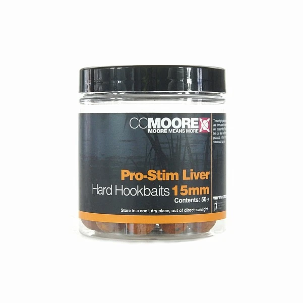 CCMoore Pro-Stim Liver Hard Hookbaits  15mm