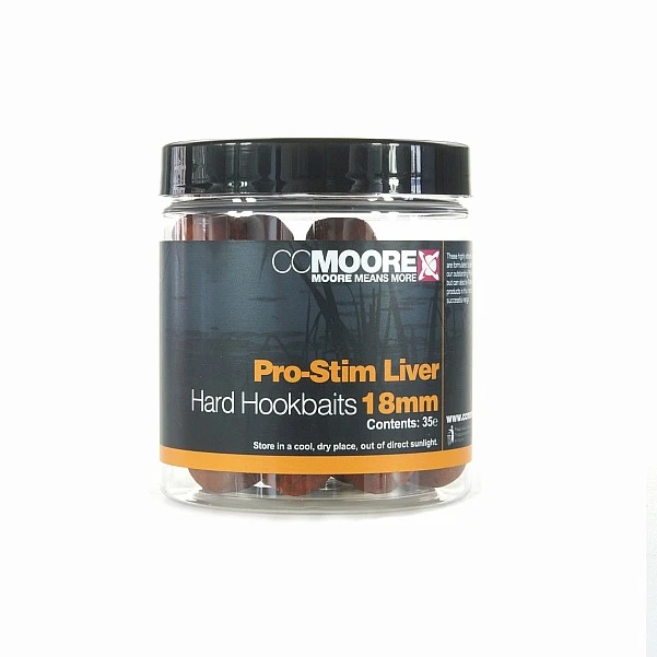 CCMoore Pro-Stim Liver Hard Hookbaits  18mm