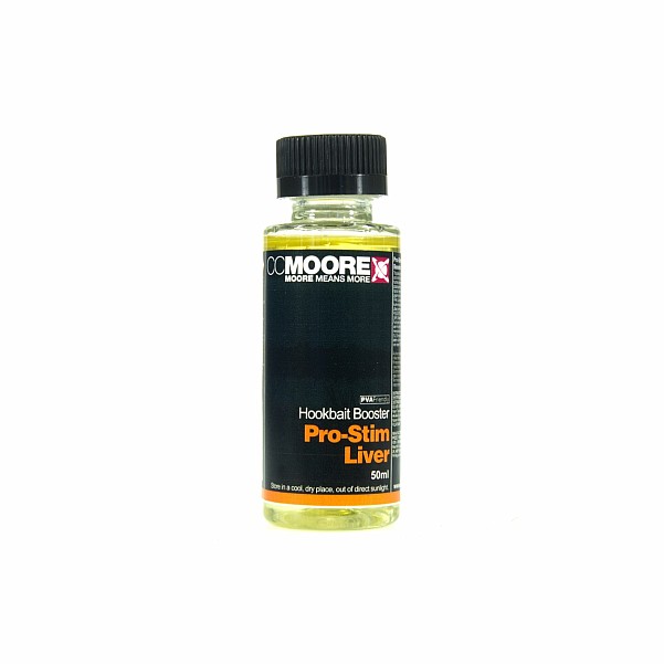 CCMoore Pro-Stim Liver Hookbait Booster packaging 50ml - MPN: 95908 - EAN: 634158434433