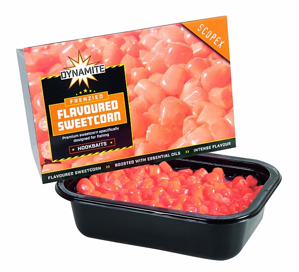 DynamiteBaits Frenzied Flavoured Sweetcorn Scopex Orangecsomagolás 200g - MPN: DY1306 - EAN: 5031745222704