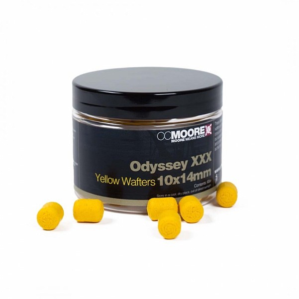 CCMoore Odyssey XXX Dumbell Wafters - Yellowtaille 10x14mm - MPN: 96002 - EAN: 634158437663