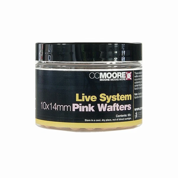 CCMoore Live System Dumbell Wafters - Pink 10x14mm