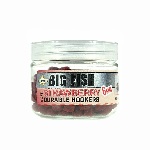 DynamiteBaits Big Fish Strawberry Durable Hook Pellets 6mm