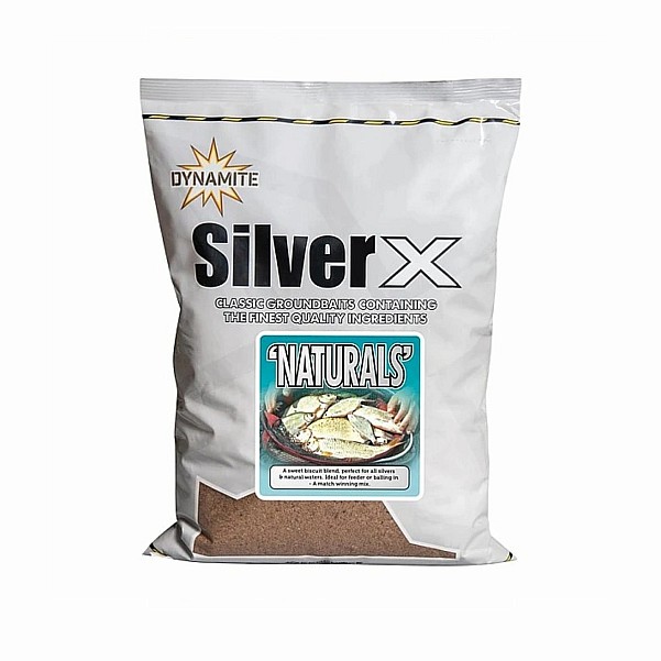 DynamiteBaits Silver X Naturals Groundbaitcsomagolás 1.8kg - MPN: SX533 - EAN: 5031745226986