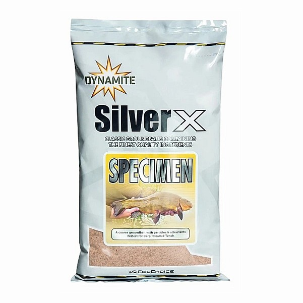 DynamiteBaits Silver X Specimen Groundbait упаковка 900g - MPN: SX525 - EAN: 5031745105694