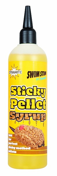 DynamiteBaits Swim Stim F1 Sweet Sticky Pellet Syrupcsomagolás 300ml - MPN: DY1495 - EAN: 5031745223268