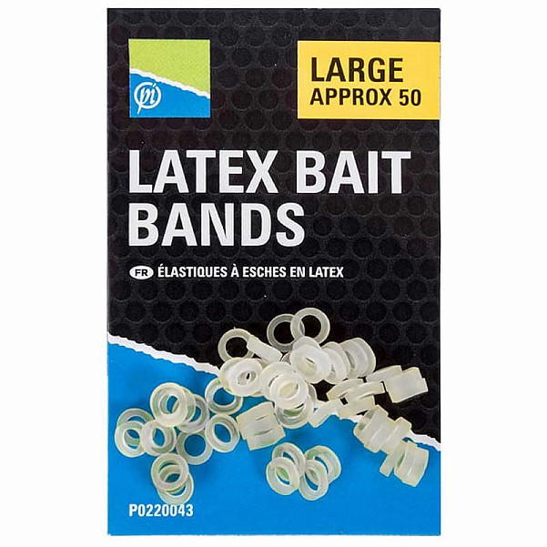 Preston Innovations Latex Bait BandsGröße L - MPN: P0220043 - EAN: 5055977472720