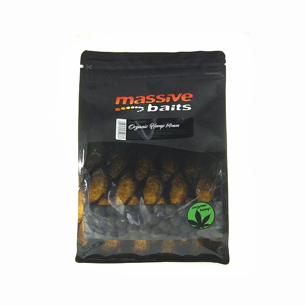Massive Baits Top Shelf Boilies - Organic Hemp 14mm / 1kg