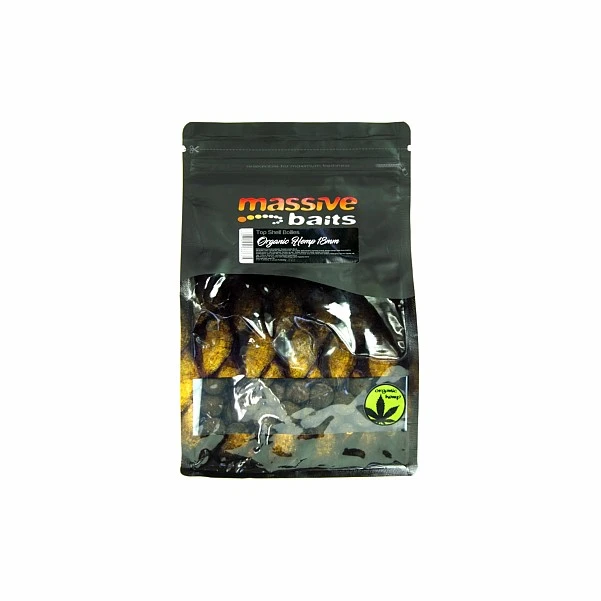 Massive Baits Top Shelf Boilies - Organic Hemp 18mm / 1kg