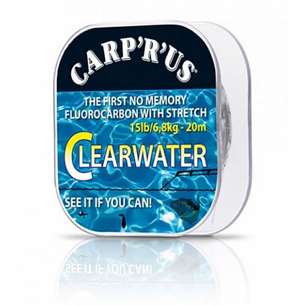 Carprus Clearwater Fluorocarbonmodelis 15 svarų (0,33 mm) - MPN: CRU300215 - EAN: 8592400999555
