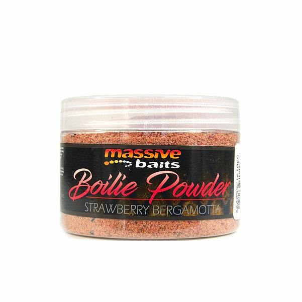 MassiveBaits Boilie Powder - Strawberry Bergamottacsomagolás 150g - MPN: BPO006 - EAN: 5901912662797