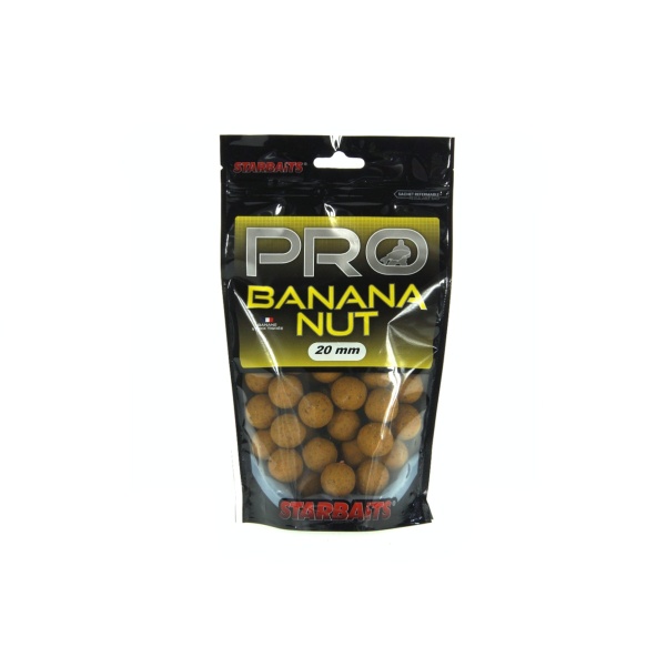 Starbaits Probiotic Banana Nut Boiliestaille 20 mm / 0,2kg - MPN: 63083 - EAN: 3297830630836