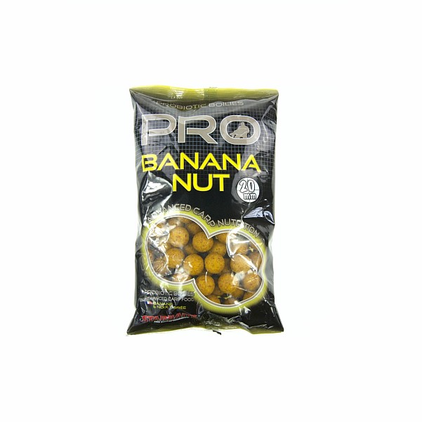 Starbaits Probiotic Banana Nut Boiliesvelikost 20 mm /0,8kg - MPN: 64068 - EAN: 3297830640682