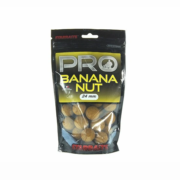 Starbaits Probiotic Banana Nut Boilies 24 mm / 0,2kg