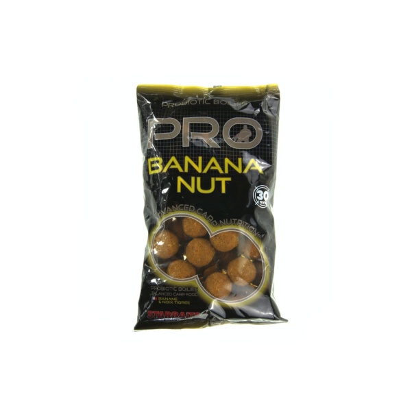 Starbaits Probiotic Banana Nut Boilies 30 mm /0,8kg - MPN: 49181 - EAN: 3297830491819