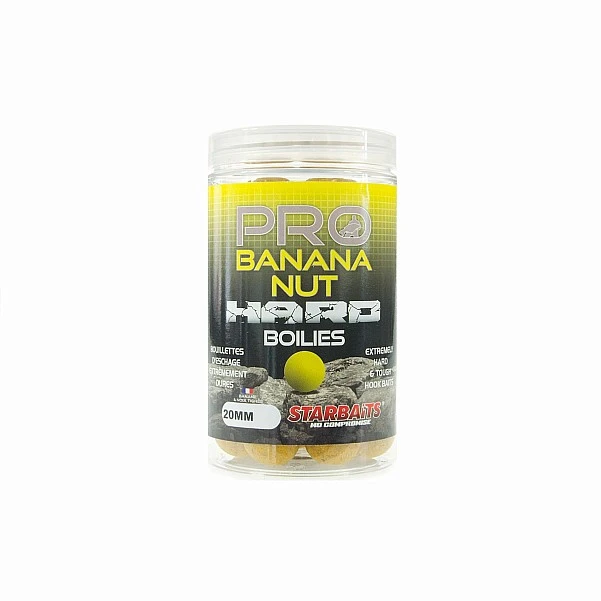 Starbaits Probiotic Banana Nut Hard Boilies 20mm