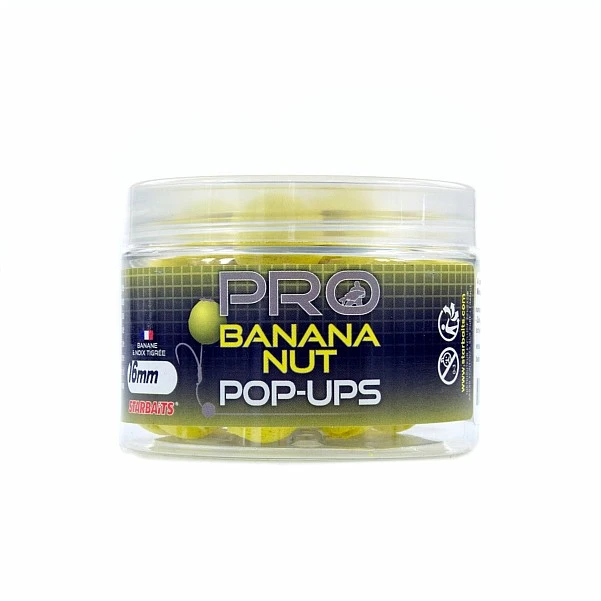 Starbaits Probiotic Banana Nut Pop-Up 16mm/50g
