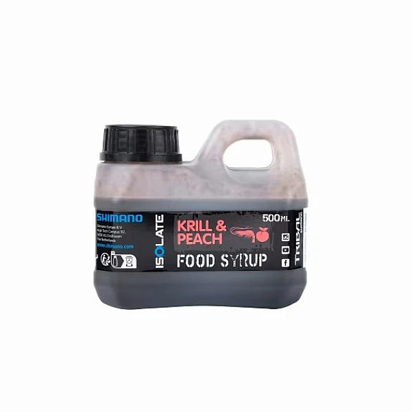 Shimano Tribal Food Syrup Isolate - Krill Peach 500ml