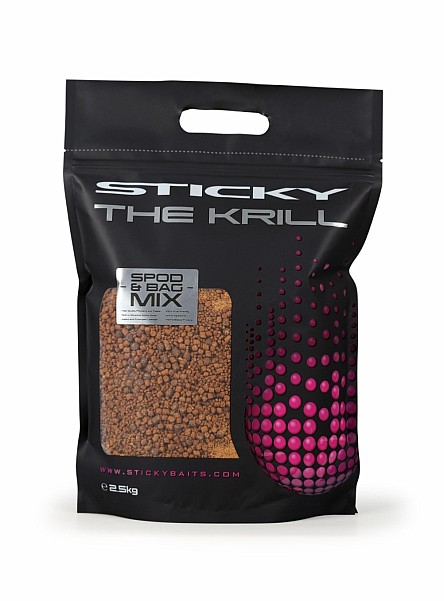 StickyBaits The Krill Spod & Bag Mixpakavimas 2,5 kg - MPN: KSBM - EAN: 719833387744