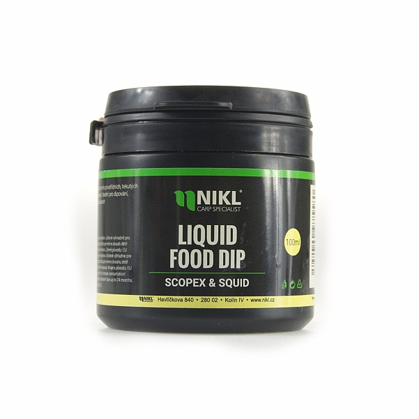 Karel Nikl Liquid Food Dip Scopex & Squid - KURZES VERFALLSDATUMVerpackung 100ml - EAN: 200000083458