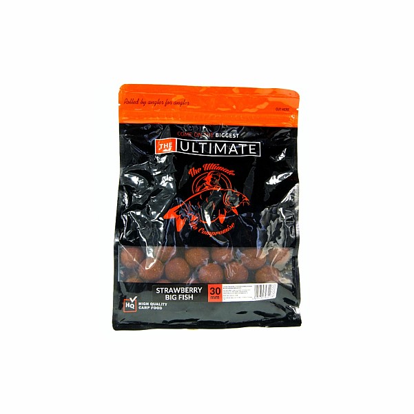 UltimateProducts Top Range Boilies - Strawberry Big Fishtamaño 30 mm / 1 kg - EAN: 5903855434288