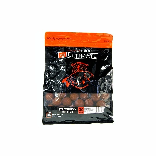 UltimateProducts Top Range Boilies - Strawberry Big Fish 30 мм / 1 кг
