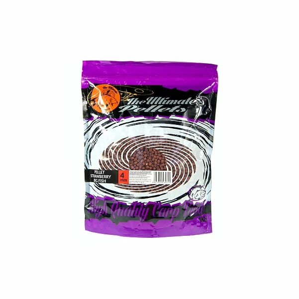 UltimateProducts Top Range Pellet - Strawberry Big Fish 4mm / 1kg