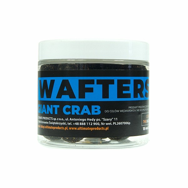 UltimateProducts Top Range Wafters - Giant CrabGröße 18 mm - EAN: 5903855434202