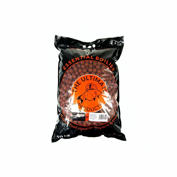 UltimateProducts Essential Boilies - Strawberry Fishtaille 20mm / 10kg - EAN: 5903855434424