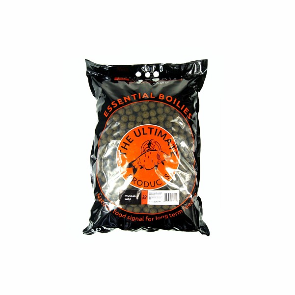 UltimateProducts Essential Boilies - Muscle GLMsize 20mm / 10kg - EAN: 5903855434448