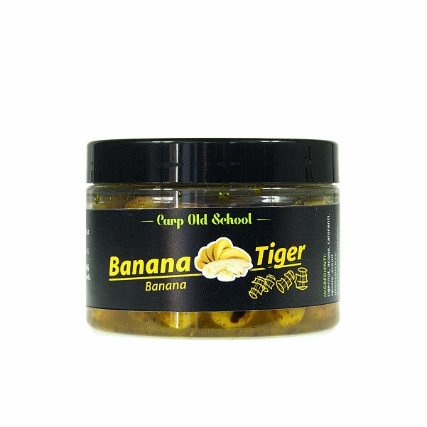 Carp Old School Banana Tiger - Tigrinės Lazdyno Riešutai su Bananupakavimas 150ml - MPN: COSBAT - EAN: 5902564221158