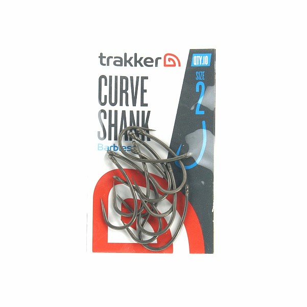 Trakker Curve Shank Hooks Barblessdydis 2 - MPN: 227102 - EAN: 5056618302772