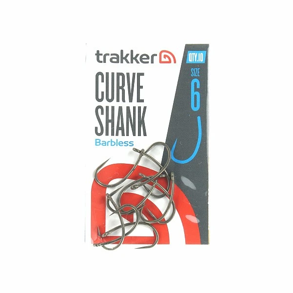 Trakker Curve Shank Hooks Barbless 6