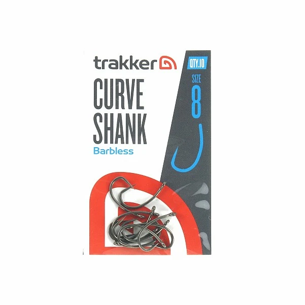 Trakker Curve Shank Hooks Barbless 8