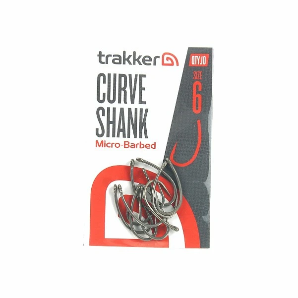 Trakker Curve Shank Hooks Micro Barbed 6