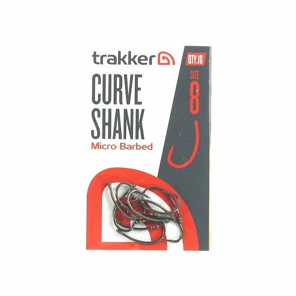 Trakker Curve Shank Hooks Micro Barbed 8