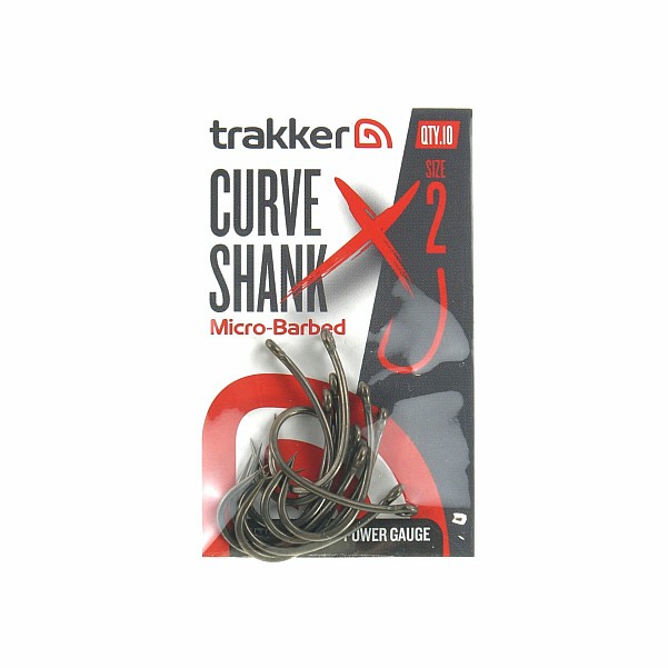 Trakker Curve Shank XS Hooks Micro Barbedmisurare 2 - MPN: 227114 - EAN: 5056618302857