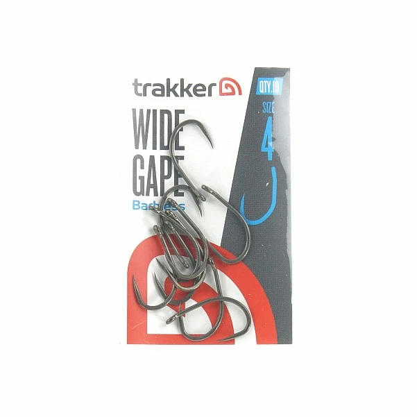 Trakker Wide Gape Hooks Barbless 4