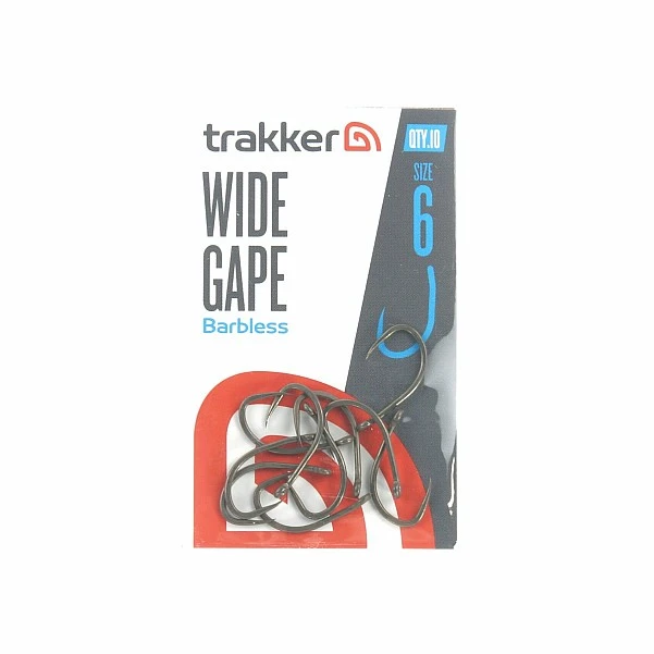 Trakker Wide Gape Hooks Barbless 6
