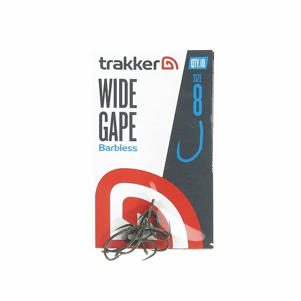 Trakker Wide Gape Hooks Barbless 8