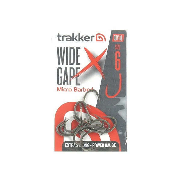 Trakker Wide Gape XS Hooks Micro Barbed 6