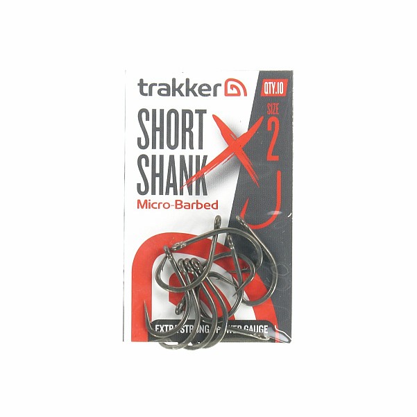 Trakker Short Shank XS Hooks Micro Barbedsize 2 - MPN: 227150 - EAN: 5056618303090