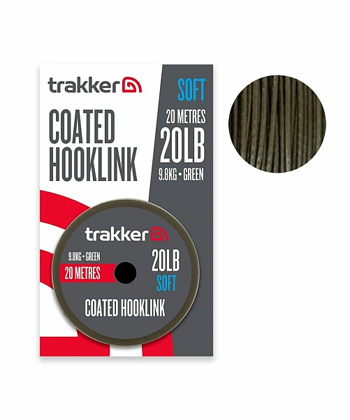 Trakker Soft Coated Hooklinkmodell 15lb (6.8kg) / 20m - MPN: 227401 - EAN: 5056618303427