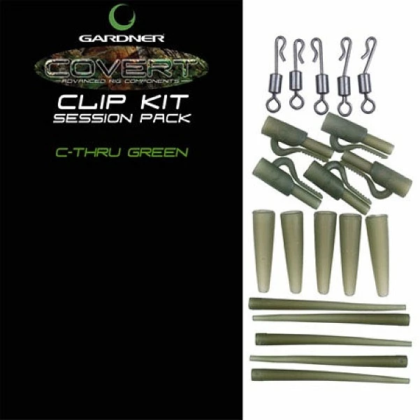 Gardner Covert Clip Kit Session Pack коричневий - коричневий