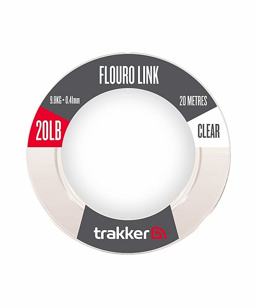 Trakker Fluoro Linkмодель 20 фунтів (9.8 кг) / 0.41 мм / 20 м - MPN: 227452 - EAN: 5056618303571