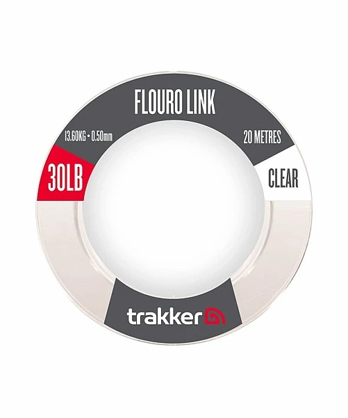 Trakker Fluoro Link 30lb (136.6kg) /0.55mm / 20m