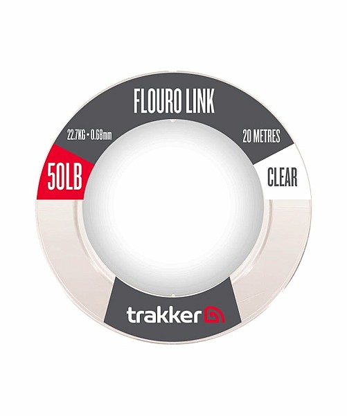 Trakker Fluoro Linkмодель 50lb (22,7кг) / 0,68мм / 20м - MPN: 227455 - EAN: 5056618303601