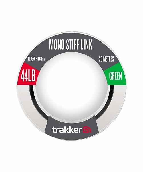 Trakker Mono Stiff Link - Greenмодель 44 фунти (19.95 кг) / 0.6 мм / 20 м / зелений - MPN: 227458 - EAN: 5056618303618