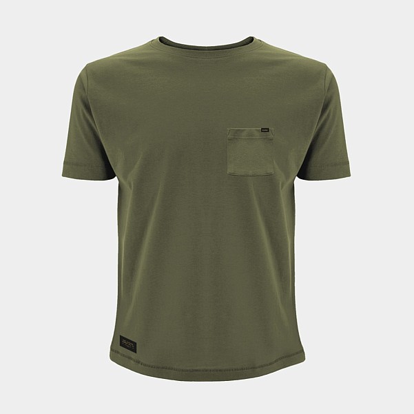 KUMU Heavyweight Pocket Tee Khaki T-Shirttaille S - MPN: TSPKTKH101